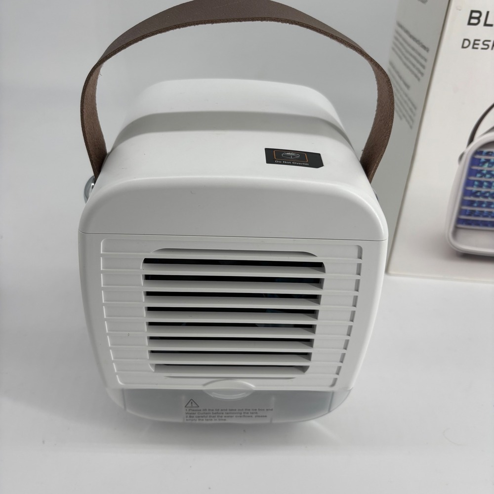 Blaux Classic Desktop AC Portable USB Personal Air Cooler White Fan 200ml Tank - Picture 7 of 8